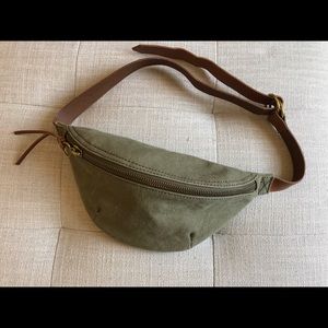 Madewell canvas fanny pack